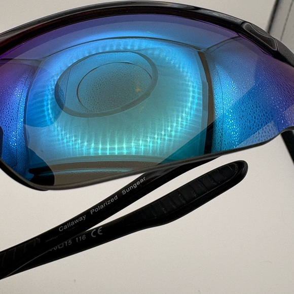 Callaway Polarized Sunglasses & Zip Case C80029 Sungear - Picture 5 of 11